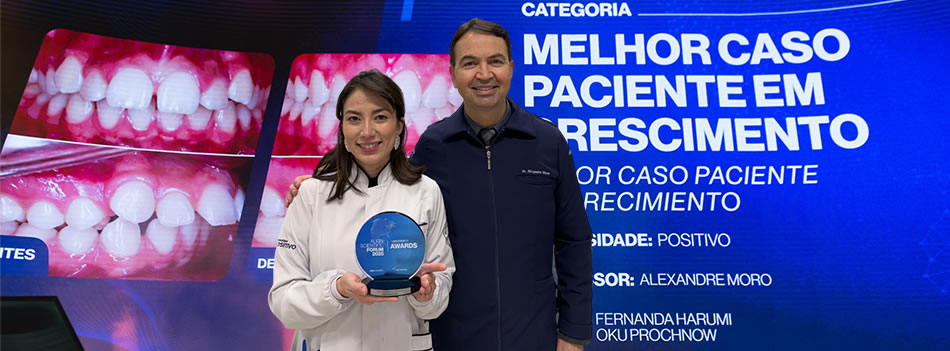 Professor e estudante da UP ganham prêmio internacional na área odontológica